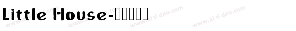 Little House字体转换